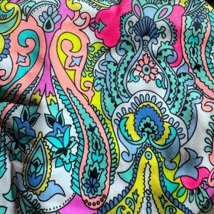 Victoria Secret PINK paisley bathing suit bottom